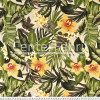 Tecido Acquablock impermeável estampado Sunny  Amarelo Larg 1,40mt 72%Algodao/28%Poliester.Conserv1-P/2-2/3-3/5-2/6-8 - 1