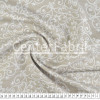Tecido Jacquard Dupla Face Atlanta Arabesco Bege Largura140cm 72%Algodão/28%Poliester. Conserv1-H/2-2/3-3/5-3/6-8 - 1