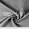 Tecido Jacquard Dupla Face Geométrico Preto e Branco Largura140cm 58%Algodão/42%Poliester . Conserv1-H/2-2/3-3/5-3/6-8 - 1