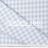 Tecido Jacquard Dupla Face Atlanta Xadrez Azul  Largura140cm 72%Algodão/28%Poliester . Conserv1-H/2-2/3-3/5-3/6-8 - 1