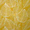 Tecido Aquatec Veneza - estampado Floral Amarelo e Branco Larg 1,40mt 68%Algodao/32%Poliester - 1