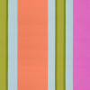 Tecido Lonita Linho Misto Estampa Digital Listrado Pink Laranja Azul Larg 140cm 55%Algodão.22,5%Linho.13,5%Viscose.9%Poliester - 1