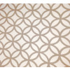 Tecido Lonita Flamê Monaco Estamp Circulos Bege Larg 140cm 63%Algodão.37%Poliester - 1