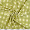 Tecido Sarja Leve Paradiso Estampa Xadrez Verde Larg.160cm 100%Algodão 215gr/m2.Conserv1-I/2-2/3-2/5-3/6-8 - 1
