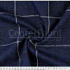 Tecido Lonita Jeans Stone Decor Quadrado Bco Fdo Azul Larg.140cm 100%Algodão 384gr/m2.Conserv1-I/2-2/3-2/5-3/6-8 - 1