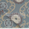 Tecido Lonita Estampada Mandala Gde Larg. 140cm 100%Algodão 384gr/m2.Conserv1-I/2-2/3-2/5-3/6-8 - 1