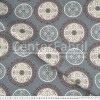 Tecido Lonita Estampada Mandala Pequeno Larg. 140cm 100%Algodão 384gr/m2.Conserv1-I/2-2/3-2/5-3/6-8 - 1