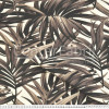 Tecido Lonita Estampada Folhas Marrom Larg. 140cm 100%Algodão 384gr/m2.Conserv1-I/2-2/3-2/5-3/6-8 - 1