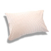 Fronha Listrada Rosa para Travesseiro 50cmx70cm - Sisa - 1