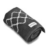 Toalha Rosto Amandine 50x80cm Chumbo/Prata cor 80107 97%Algodão/3%Poliester - 1