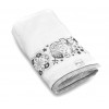 Toalha Rosto Kavi Branco/Preta 50x80cm 95%Algodão/5%Poliester prom de 24,90p/ - 2