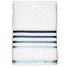 Toalha Banho Gigante Lumina 86x150cm cor branco/azul 98%Algodão.2%Poliester - 1