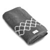 Toalha Banho Gigante Amandine 86x150cm cor 80107 Chumbo/Prata 97%Algodão/3%Poliester - 1