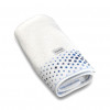 Toalha Rosto Brim Branco/azul 48x80cm cor 001 95%Algodão/5%Poliester - 1