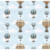 Tecido para Parede Wall Decor Balonista (Refilado) Larg.140cm 72% algodao/28%poliester de R$ 37,90 por - 1
