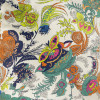 Lonita Jacquard Marble Taj Turquesa estampada Larg.140cm 70% algodao/30%poliester - 1