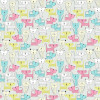 Tecido Acquablock impermeável estampado Wolf Cinza Larg 1,40mt 72%Algodao/28%Poliester.Conserv1-P/2-2/3-3/5-2/6-8 - 1