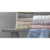 Toalha Rosto Algodão Egipcio Buddemeyer Cinza 48x90cm 100%Algodão  - 1