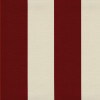 Tecido Aquatec Veneza - estampado Listrado Vermelho e Cru Larg 1,40mt 68%Algodao/32%Poliester - 1
