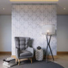 Tecido para Parede Wall Decor Aspen Cinza (Refilado) Larg.140cm 72% algodao/28%poliester de R$ 37,90 por - 2