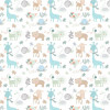 TECIDO ADESIVO Baby Zoo  100%ALG 47cm x 1,00m - 1