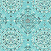 TECIDO ADESIVADO Bandana Turquesa 100%ALG 47cm x 1,00cm - 1