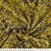 Tecido Tricolline Batik Original Amarelo com Preto Larg 110cm 100%Algodão Conserv 1-I/2-2/3-2/4-1/5-2/6-1 - 1