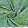 Tecido Tricolline Batik Original Verde Larg 110cm 100%Algodão Conserv 1-I/2-2/3-2/4-1/5-2/6-1 - 1
