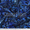 Tecido Tricolline Batik Original Azul com Preto Larg 110cm 100%Algodão Conserv 1-I/2-2/3-2/4-1/5-2/6-1 - 1