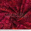 Tecido Tricolline Batik Original Vermelho Rosa com Preto Larg 110cm 100%Algodão Conserv 1-I/2-2/3-2/4-1/5-2/6-1 - 1