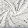 Tecido Laise Branca Larg.125cm - 142gr/m² 100% Algodão.Conserv 1-P/2-2/3-3/4-1/5-4/6-2 - 1