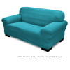 PROMOÇÃO Capa para sofa stretch - 4 Lugares - Azul - Sofama   - 1