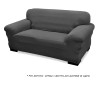 PROMOÇÃO Capa para sofa stretch - Poltrona 3 Lugares - Cinza Chumbo - Sofama   - 1