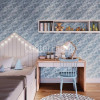 Tecido para Parede Wall Decor Constelação (Refilado) Larg.140cm 72% algodao/28%poliester de R$ 37,90 por - 1