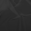 Tecido Crepe Georgette Moss Microfibra Leve Preto Larg147cm 100%Poliester - 1