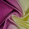 Tecido Satin Premium Seda Pura Est Degradé Verde/Sulferino Larg 140cm 100%Seda  Conserv1-P/2-2/3-3/5-3/4-1/6-1 - 1