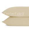Fronha Malha Fio Penteado 30/1 Bege c/2 unid 50x70cm 100%Algodão -Lynel  Stampa - 1