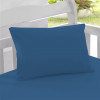 FRONHA BERCO 28x35cm MALHA SOFT AZUL ESC 100% ALGODÃO -093 - 1