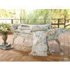 Lonita Jacquard Art Decor Grace Azul Karsten Larg.140cm 70% algodao/30%poliester - 2