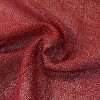 Tecido de Juta Jutex Vermelho c/Lurex Largura 100cm 94%Polipropileno.6%Fibras Metaliz ref.4070/V026 - 1