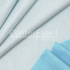 Tecido Jeans c/Elastano Branco/Azul  Larg150cm 77%Algodão 20%Poliester 3%Elastano 250gr/m2.Conserv1-I/2-2/3-3/5-3/6-8 - 1
