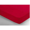 Lençol Solteiro Malha Soft - 150gr/m² Vermelho - Fio 30 com Elástico Soft 88cmx188cmx15/25cm - 1
