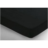 Lençol Casal Malha Soft 150gr/m² Preto - Fio 30 - com Elástico 138cmx188cmx25cm-004 - 1