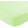Lençol Solteiro Malha Soft - 150gr/m² Verde Claro - Fio 30 com Elástico Soft 88cmx188cmx15/25cm - 1