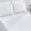 Lençol Casal Royal Branco Avulso em algodão Branco 200x225cm - Santista - 2