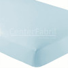 Lençol Casal Malha Avulso Azul Claro com Elástico 100% Algodão 140cmx190cmx30cm - Stampa - 1