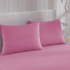 Lençol Solteiro Avulso em algodão Rosa - Santista - 1