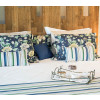 Lonita Bio Decor Medellin Azul Karsten Estampada Larg.140cm 100% algodao - 3