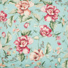 Lonita Bio Decor Medellin Turquesa Karsten Estampada Larg.140cm 100% algodao - 1