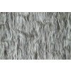 TECIDO PELUCIA PELO LONGO PELICANCRYL 95MM CINZA MESCLA XMacio L1,55 BS100%Poliester SUP100%Acrilico -400gr/m² - 1